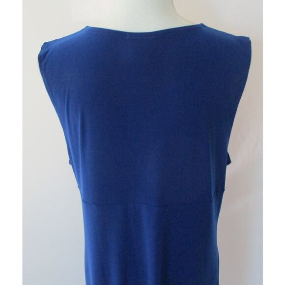 Wear Abouts Women's Blue Sleeveless Stretch Pull Over Dress Size XL - Picture 6 of 9
